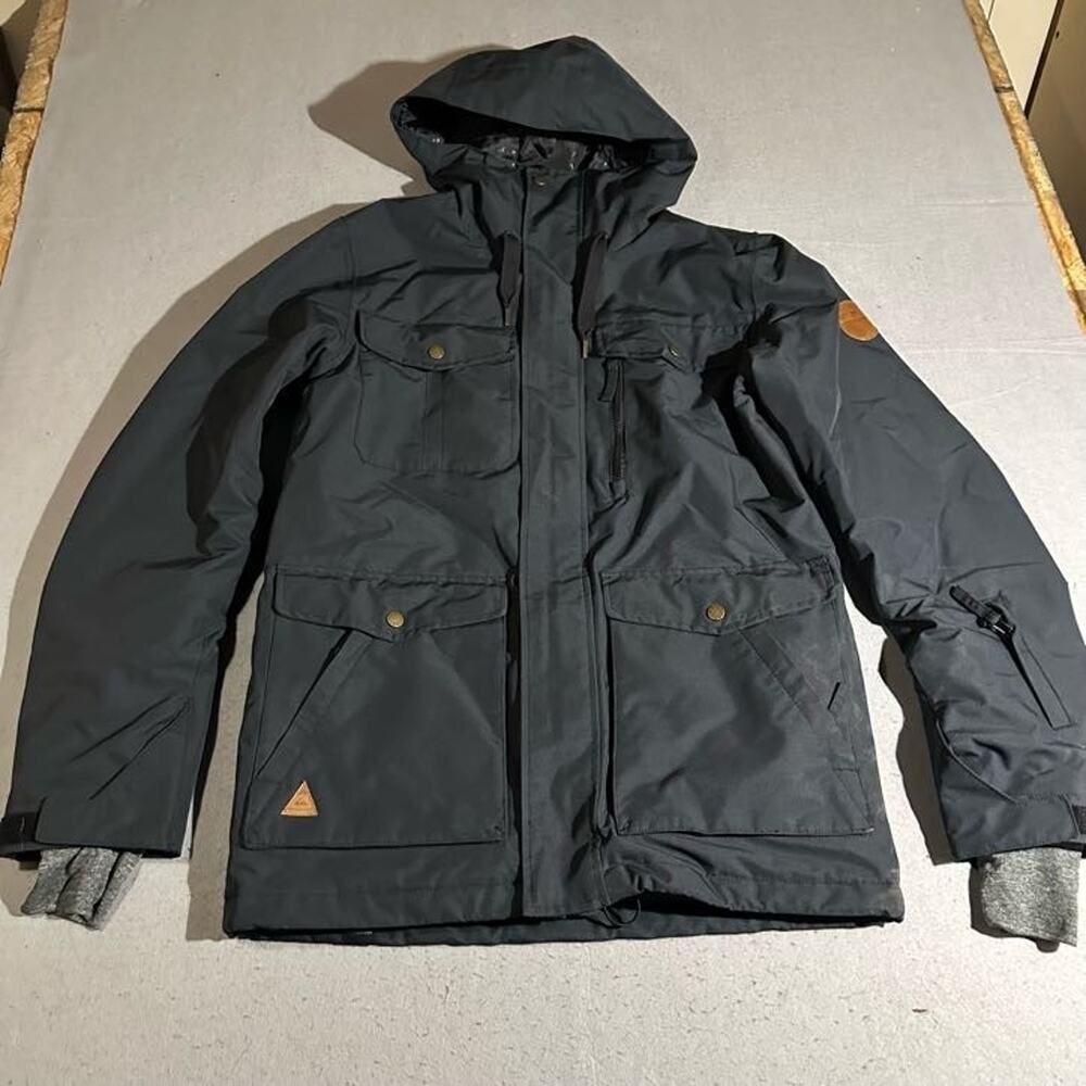 Quiksilver Dry Flight Tech 10k Jacket Mens Small Snowboard/Skiing Waterproof